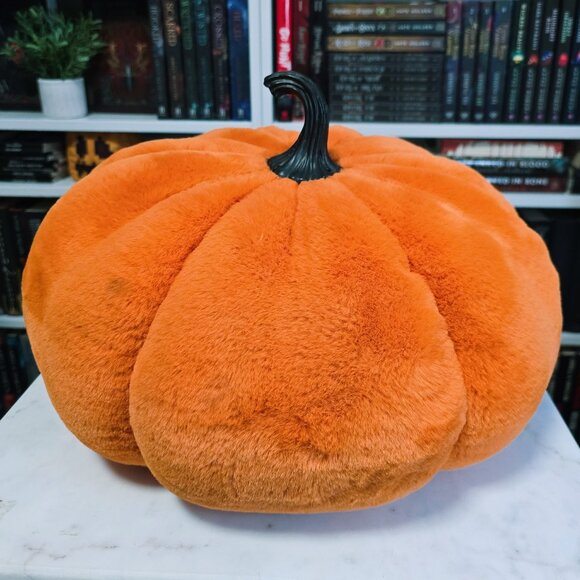 Large Soft Pumpkin Decor Pillow - Picture 3 of 5